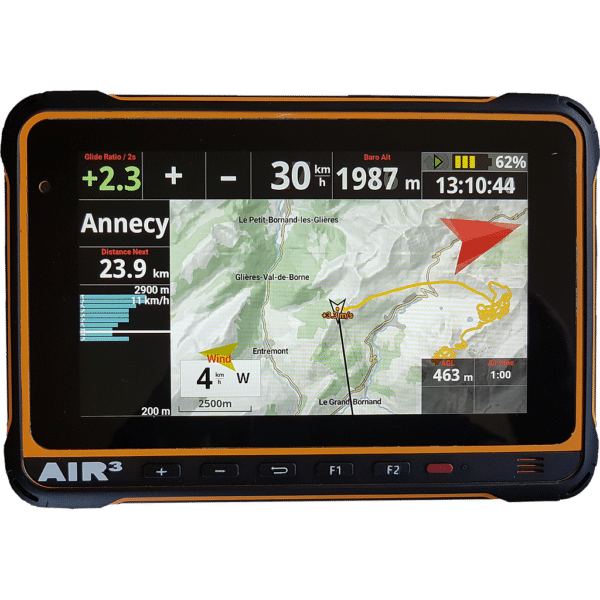 Tablette Alti-Vario-GPS XCTRACK PRO AIR 3 7.3