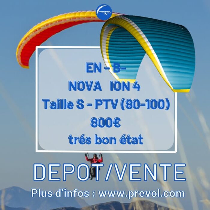 A la boutique PREVOL PARAPENTE
Deux nouvelles entrées de voile parapente dans notre section dépôt-vente, elles sont en très bon état ! 👍👍🤩
La liste complète de nos offres sur notre site internet ...
https://www.prevol.com/categorie-produit/depot-vente/
🎓 : Ecole et boutique de parapente
📞 : 04 76 08 38 81
📧 : prevol@prevol.com
14 ch du Funiculaire, Saint-Hilaire-du-Touvet 38660
#VoileParapente #parapenteoccasion